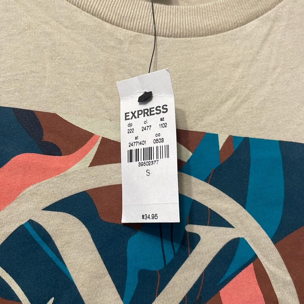 Mens Express T Shirt size S - Picture 2 of 5